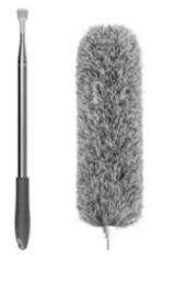 Duster Mop Microfibre 40 cm Grey_0