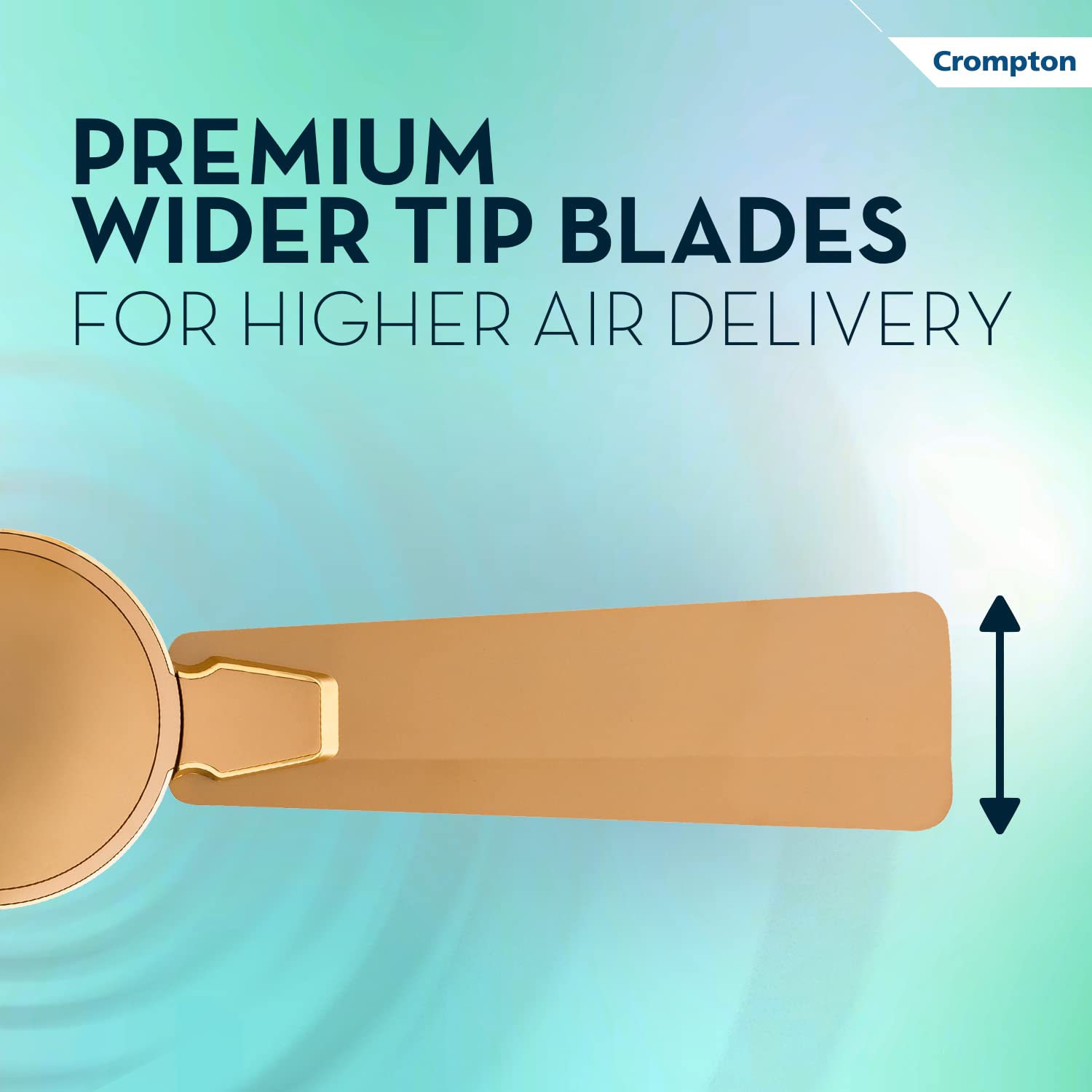 Crompton Aura 2 Prime Antidust 1200 mm 3 Blades 55 W Birken Gold Ceiling Fans_3