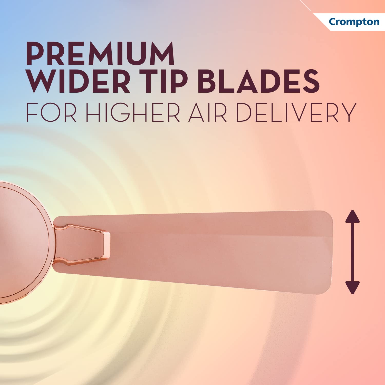 Crompton Aura 2 Prime Antidust 1200 mm 3 Blades 55 W Rose Gold Ceiling Fans_3