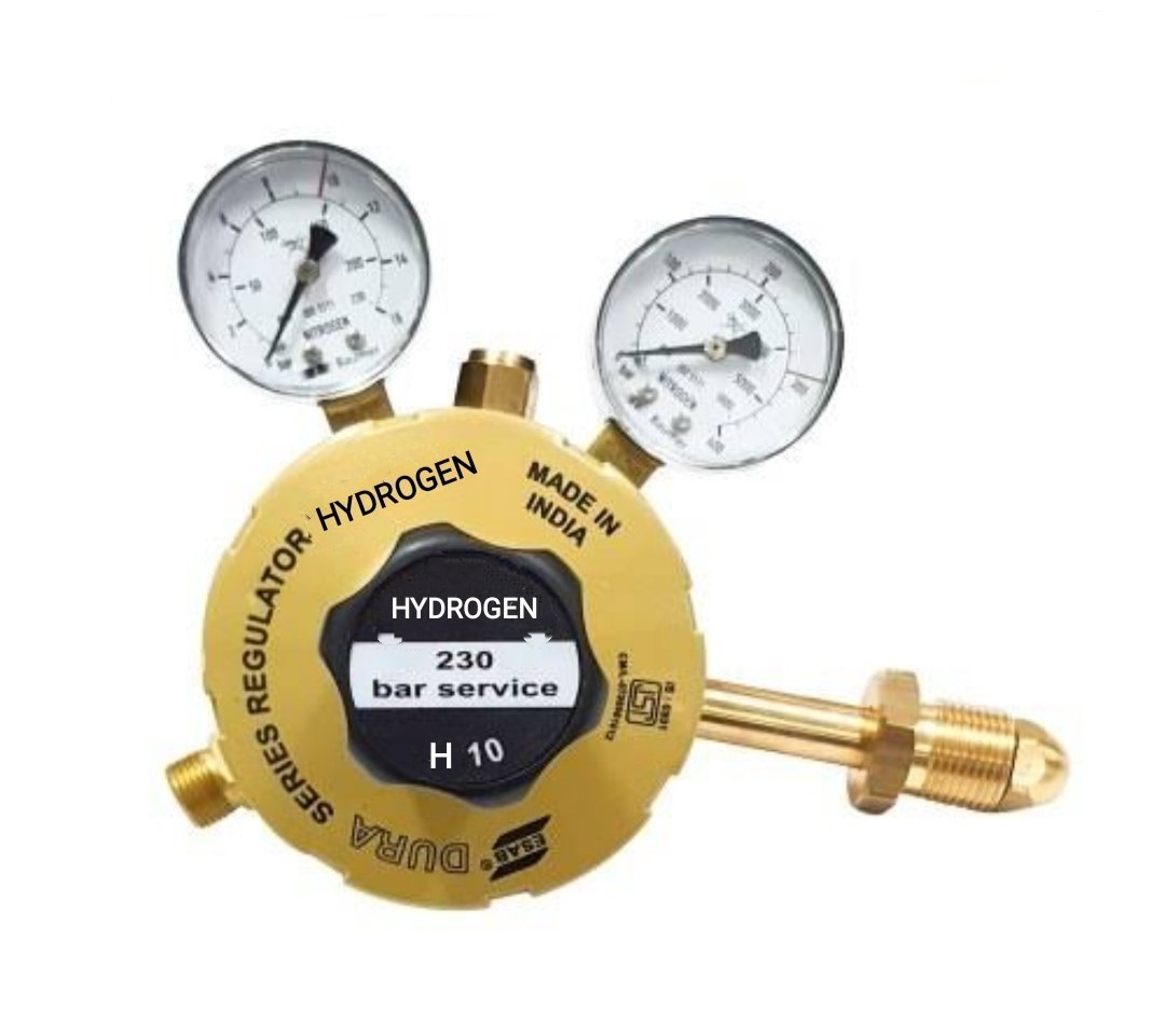 ESAB 230 bar High Pressure Regulators Dura H-10 Hydrogen 10 bar_0