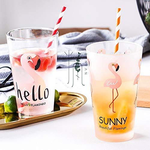 Ossden Straight Paper Disposable Straws 8 inch Multicolour_3