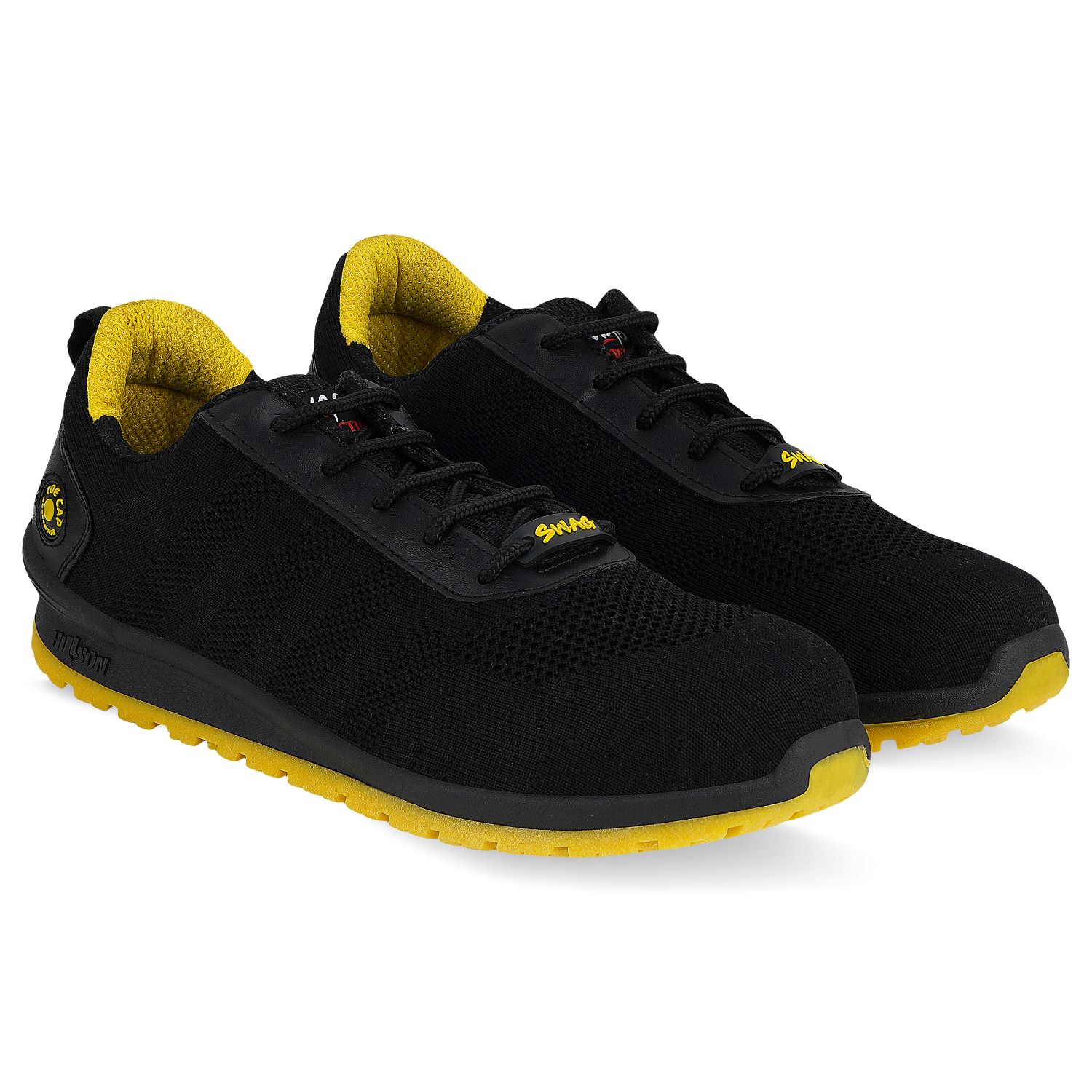 Buy Hillson Swag 1906 Textile Fabric Steel Toe Safety Shoes Black online at  best rates in India | L&T-SuFin