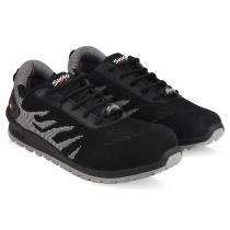 Hillson Swag 1907 Textile Fabric Steel Toe Safety Shoes Black_0