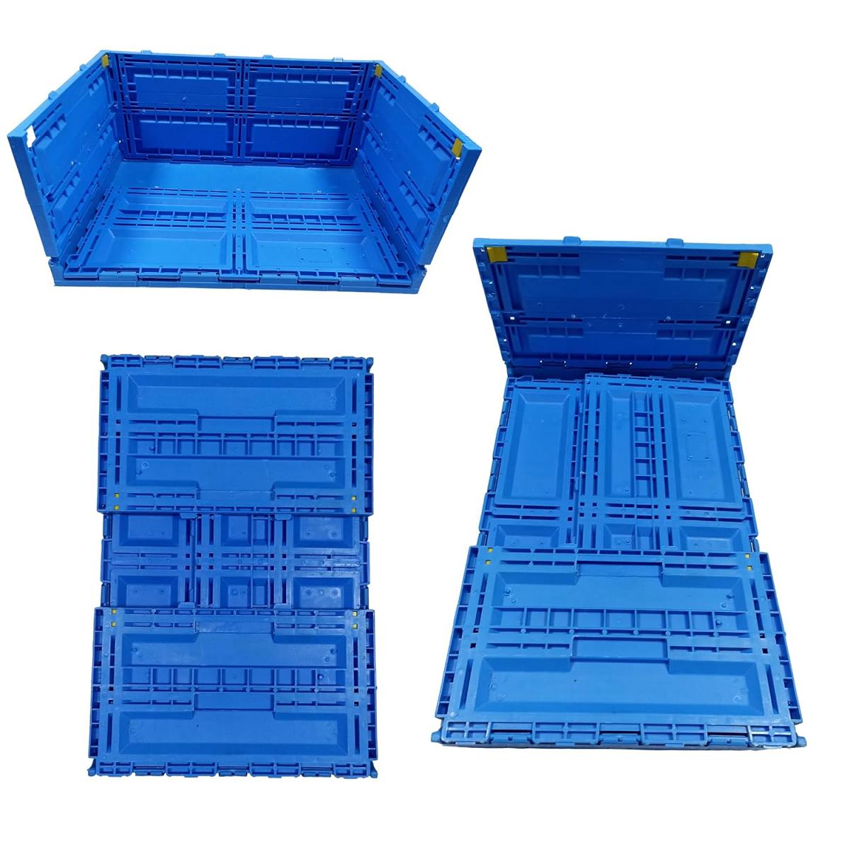 SINGHAL Collapsible Plastic 65 L 600 x 400 x 270 mm Crates_1