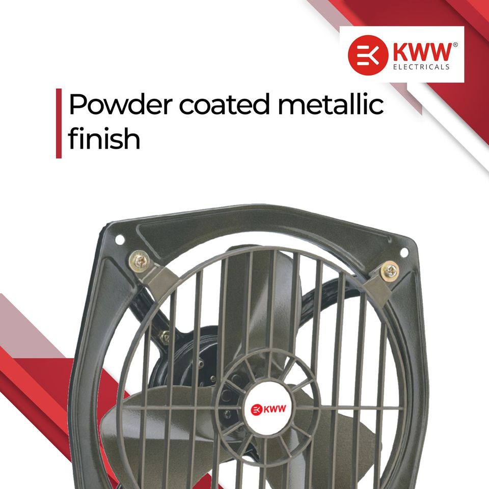 KWW Triton 225 mm 3 Blades 42 W Exhaust Fans_3