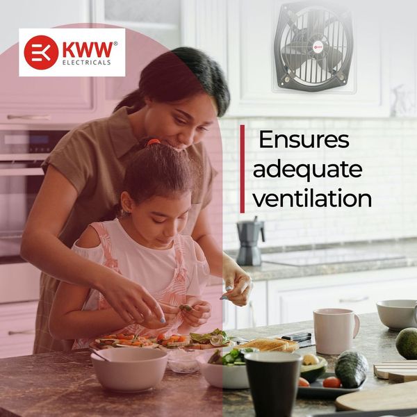 KWW Triton 225 mm 3 Blades 42 W Exhaust Fans_4