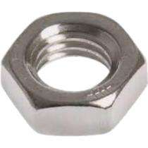 Generic M10 Hexagon Head Nuts Mild Steel 4.6 Zinc Plated IS 1364_0