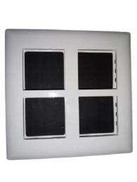 Honeywell EW18VWHI 8 Module White Modular Switch Plate Cover_0