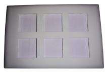 Honeywell EW112WHI 12 Module White Modular Switch Plate Cover_0