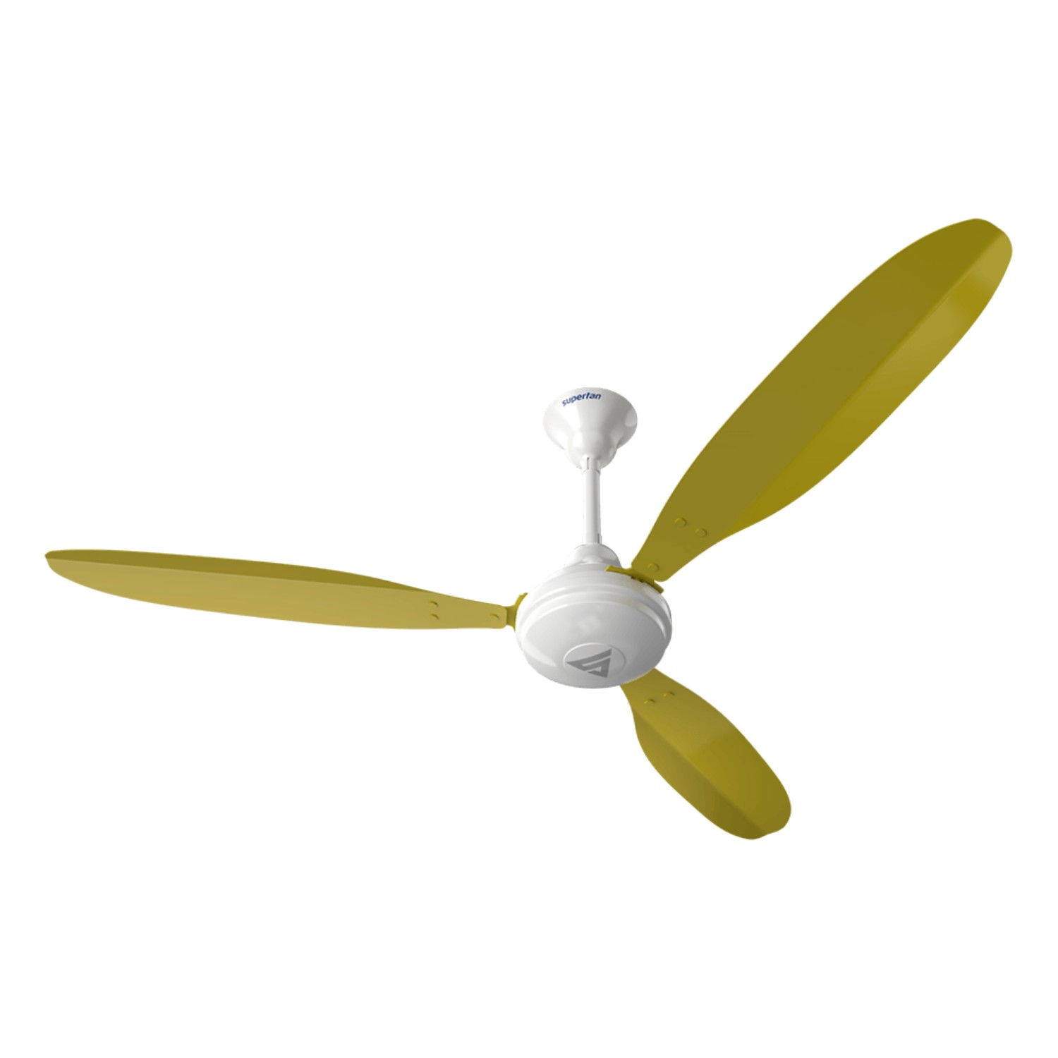 Superfan Super X1 1200 mm 3 Blades 35 W Yellow Ceiling Fans_1