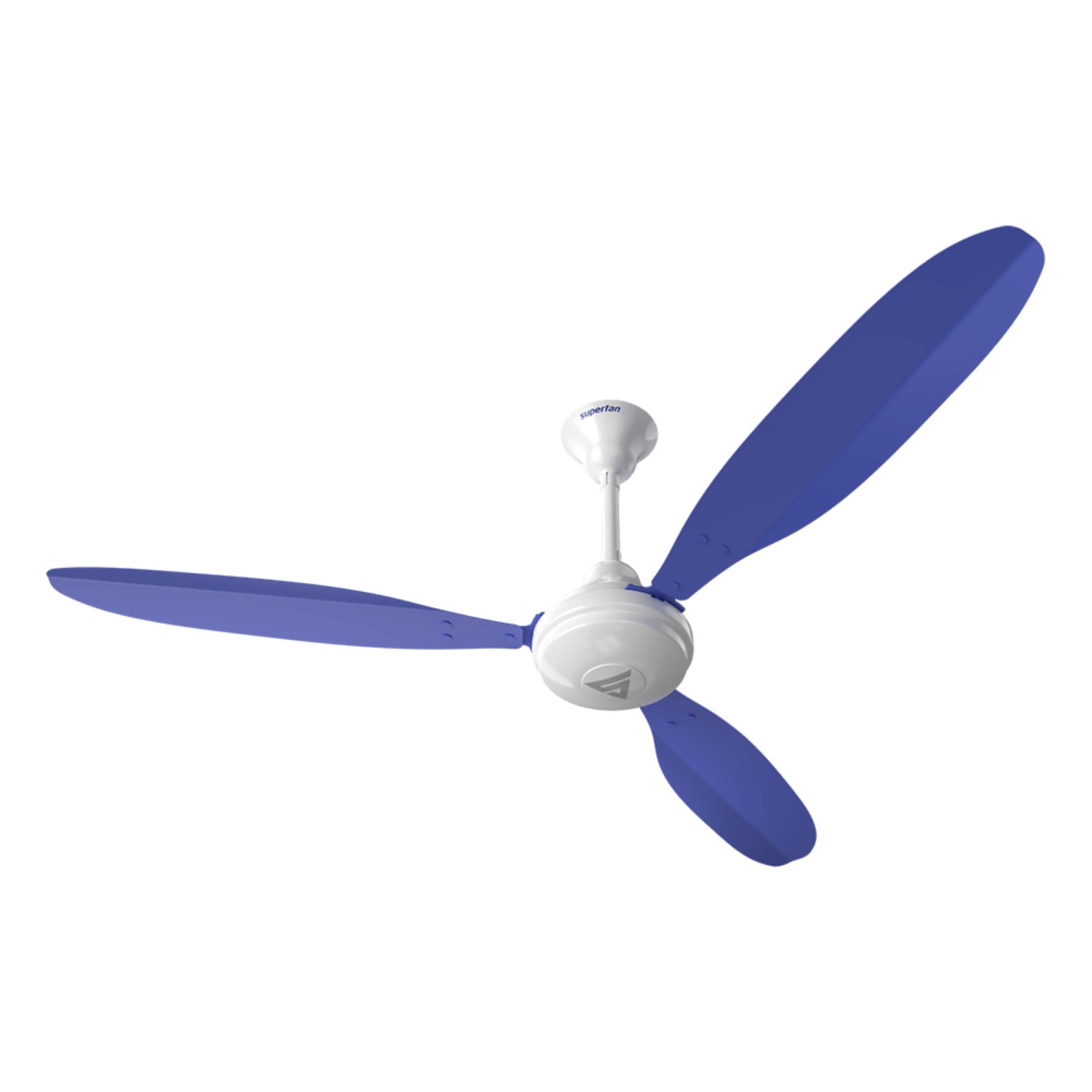 Superfan Super X1 1200 mm 3 Blades 35 W Blue Ceiling Fans_1