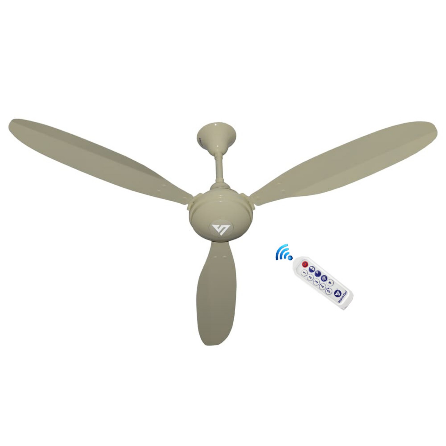 Superfan Super X1 1200 mm 3 Blades 35 W Ivory Ceiling Fans_2