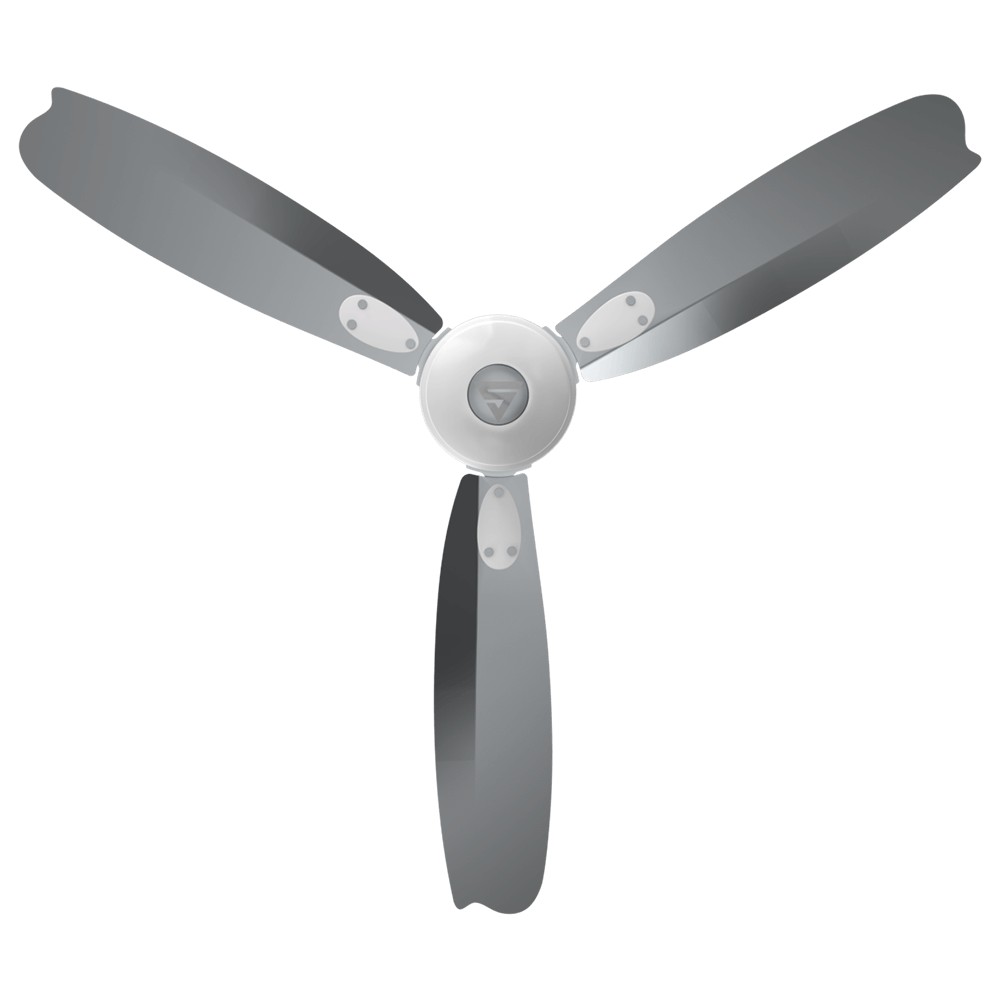 Superfan Super A1 1200 mm 3 Blades 35 W Metallic Silver Ceiling Fans_1