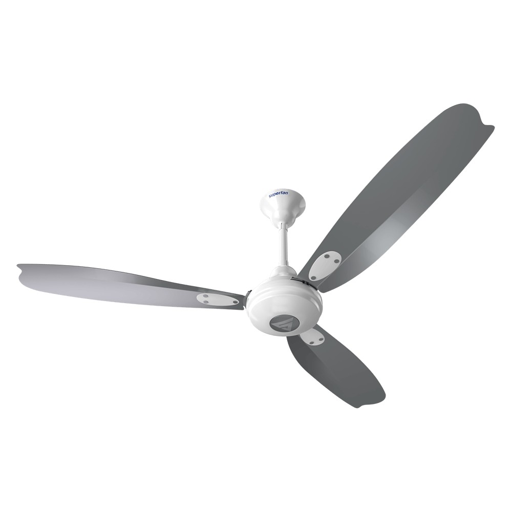 Superfan Super A1 1200 mm 3 Blades 35 W Metallic Silver Ceiling Fans_2