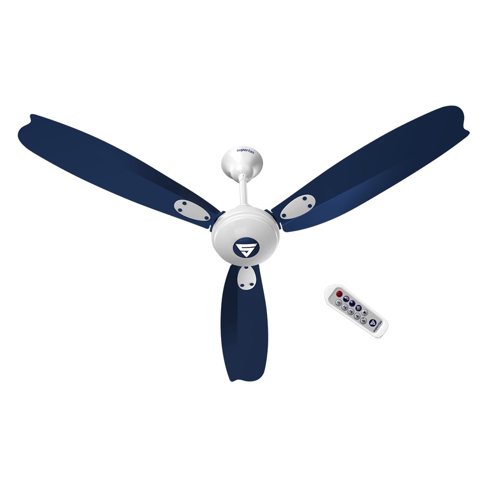 Superfan Super A1 1200 mm 3 Blades 35 W Metallic Blue Ceiling Fans_2