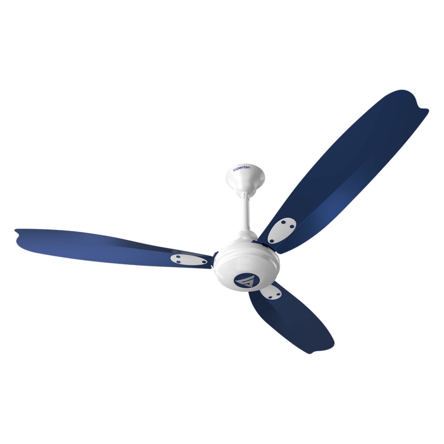 Superfan Super A1 1200 mm 3 Blades 35 W Metallic Blue Ceiling Fans_1