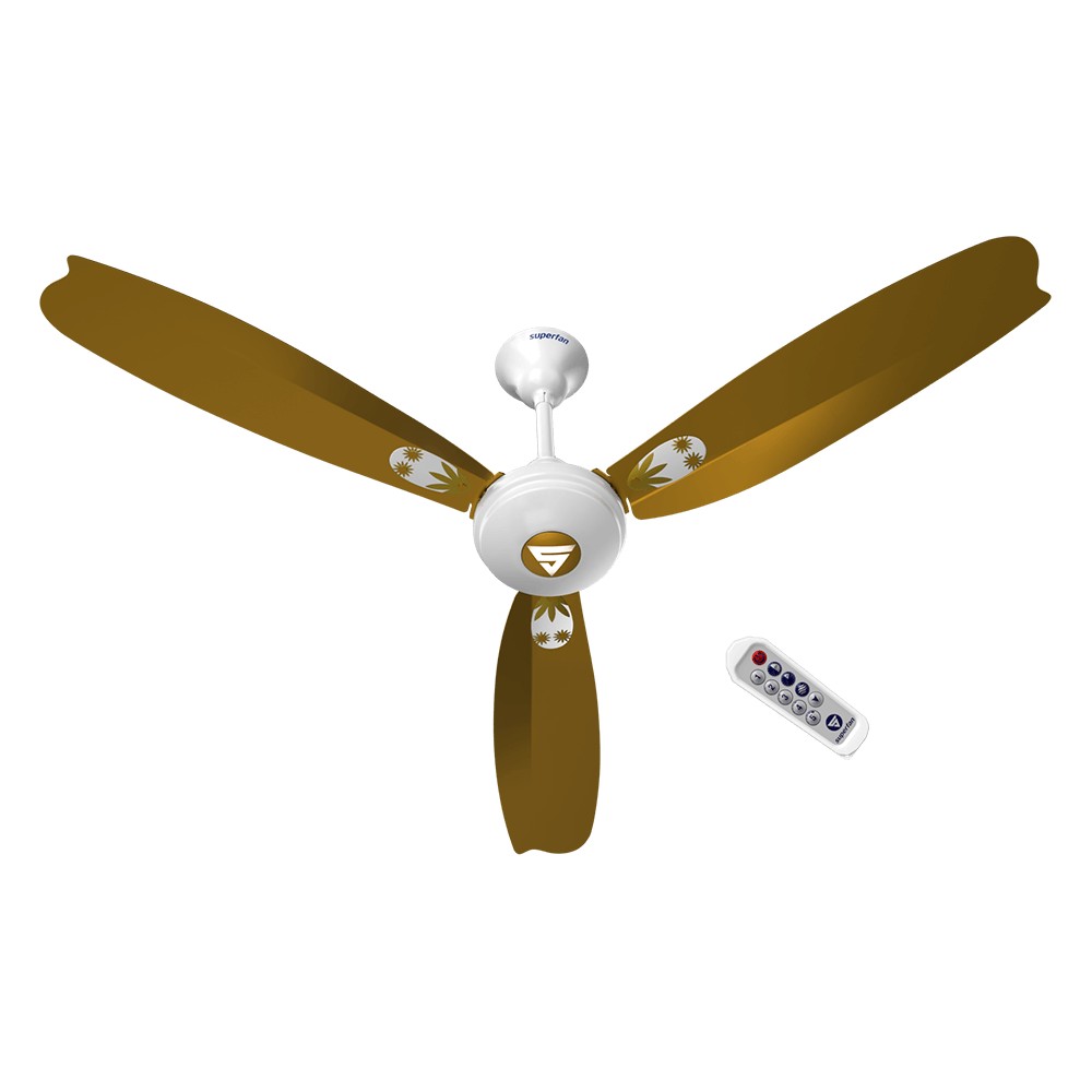 Superfan Super A1 1200 mm 3 Blades 35 W Metallic Gold Ceiling Fans_2