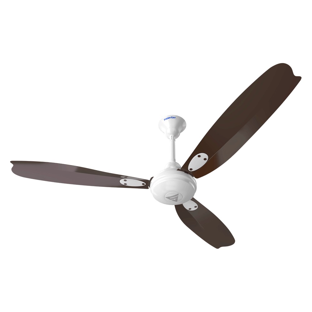 Superfan Super V1 1400 mm 3 Blades 40 W White Ceiling Fans_2