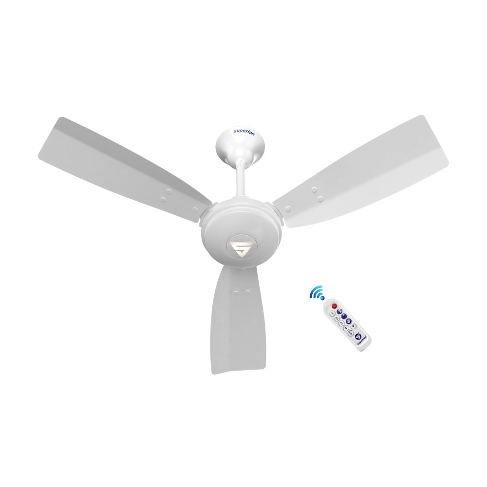 Superfan Super J1 900 mm 3 Blades 24 W White Ceiling Fans_2