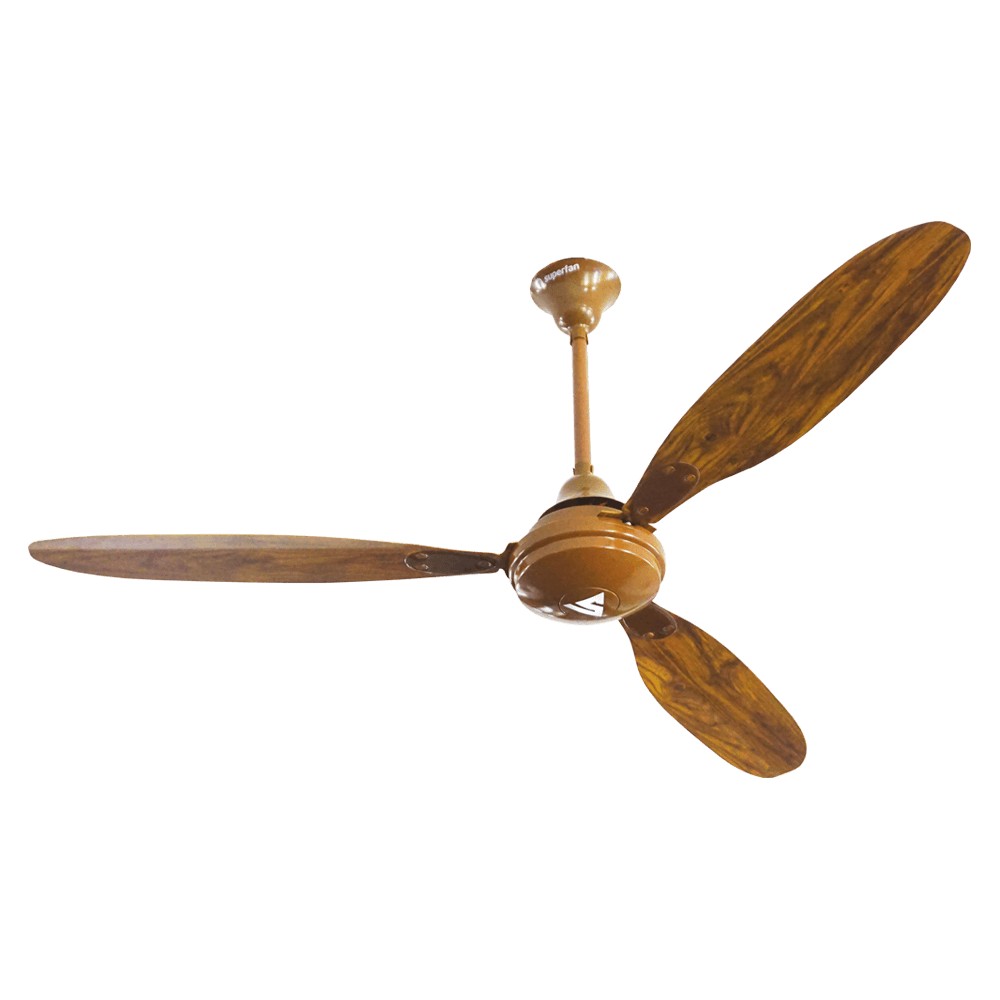 Superfan Super X1 Treeze 1200 mm 3 Blades 35 W Dark Teak Ceiling Fans_1
