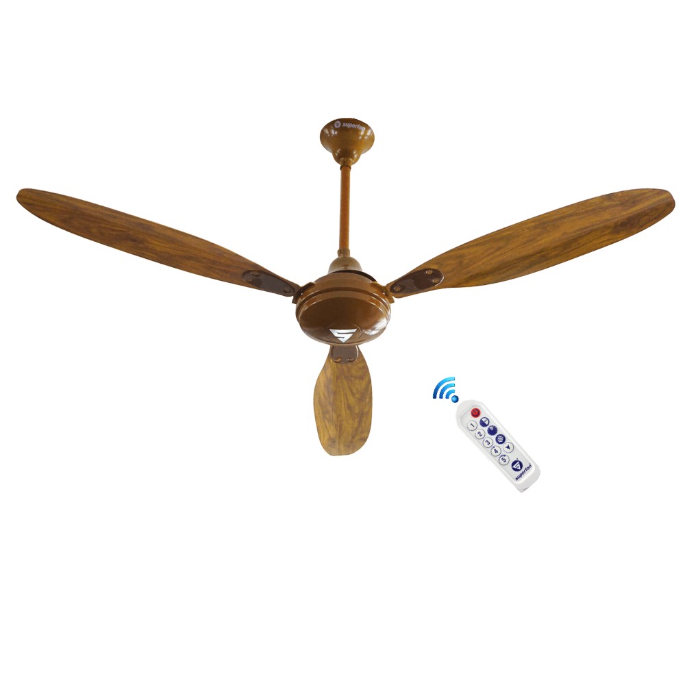 Superfan Super X1 Treeze 1200 mm 3 Blades 35 W Dark Teak Ceiling Fans_2