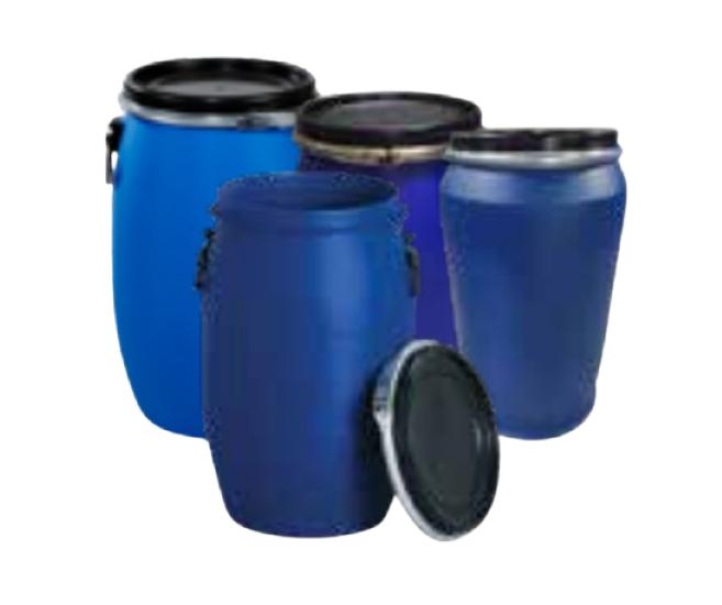 Kuloday Lock Rim Industrial Drum 65 L Blue Open Top_1