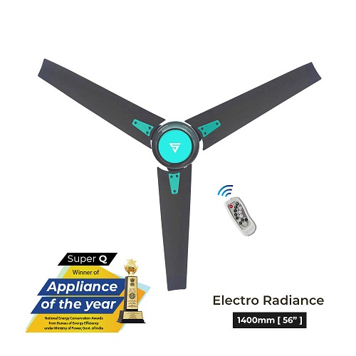 Superfan Super Q -ERE 1400 mm 3 Blades 35 W Electro Radiance Ceiling Fans_2