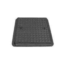 Generic Chamber Manhole Cover Cast Iron Black Bitumen Painted 600 x 600 mm_0