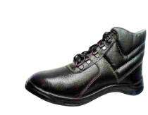 80005 FG DD Leather Steel Toe Safety Shoes Black_0