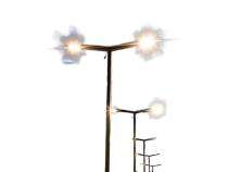 Mild Steel 7 m Decorative Light Poles_0