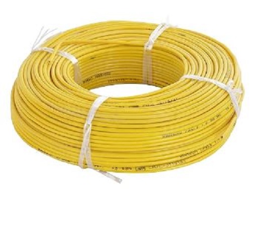 RAMSON 0.75 sqmm FR PVC Electric Wire Yellow 90 m_1