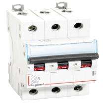Legrand 408657 Three Pole 25 A C MCB_0