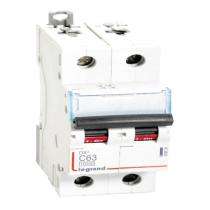 Legrand 408639 Double Pole 63 A C MCB_0