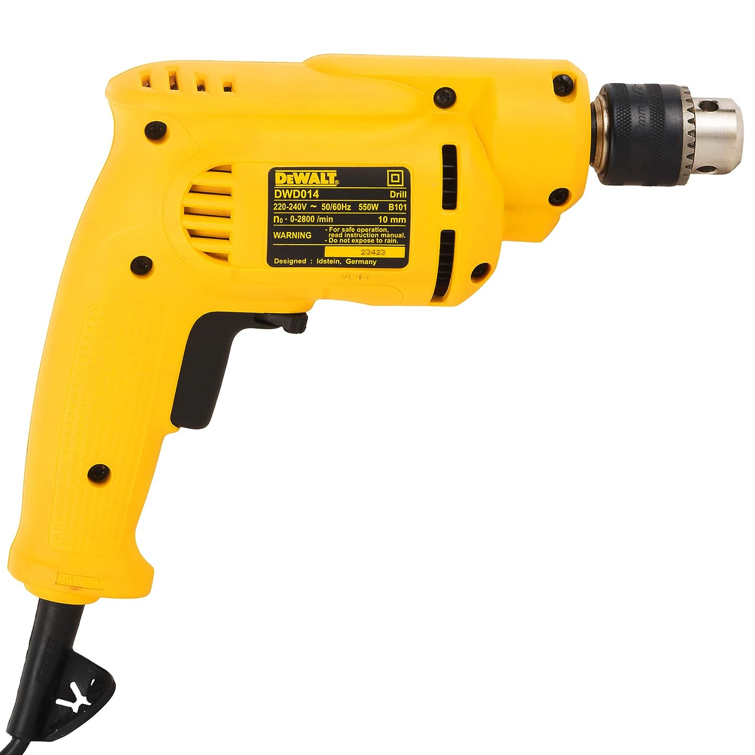 DEWALT DWD014 550 W Corded Electric Drill 0 - 2800 rpm 10 mm_1