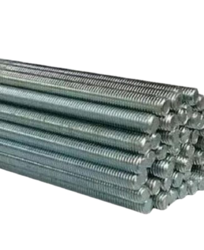 BALAJI Mild Steel M21 Threaded Rods 1 m Polished_0
