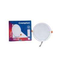 Crompton 15 W Round Cool White 150 mm LED Panel Lights Recessed Mounted_0