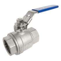 AKS 1 inch Manual Stainless Steel Ball Valves Threaded_0