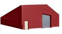 SR Mild Steel 6 ft Prefabricated Shelter_0