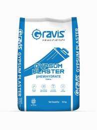 L&T Sufin Brand - Gravis Hemihydrate Type-A Building Gypsum Plasters 40 kg White_0