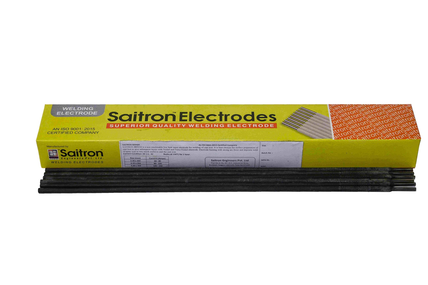 SAITRON CI 800 NM 3.15 mm E800NM Welding Electrodes 20 kg_3