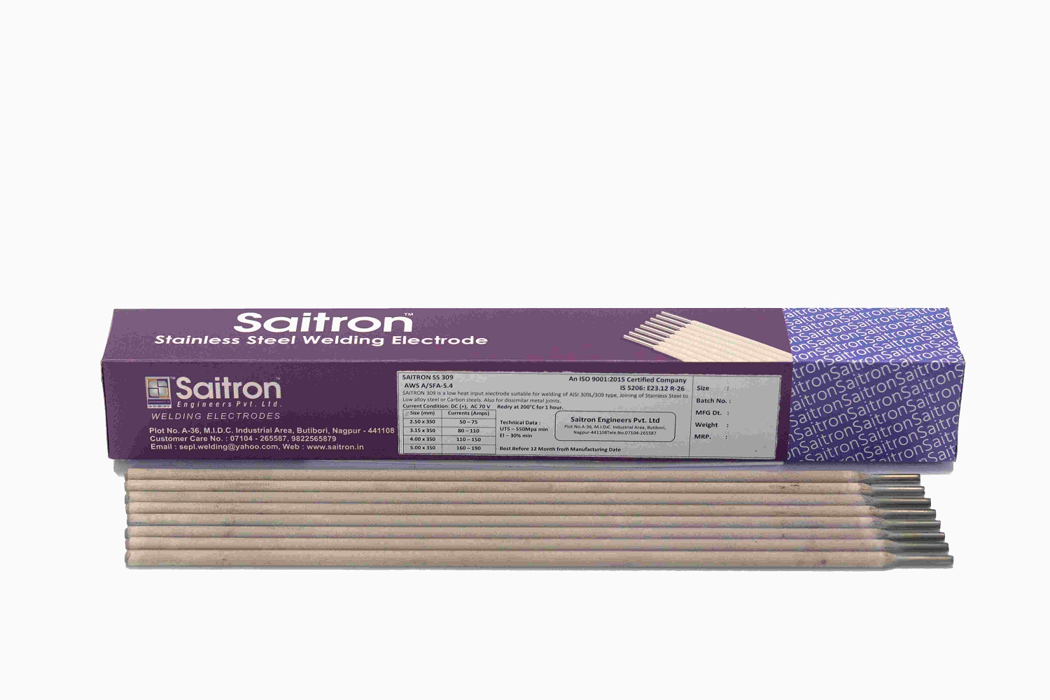 Buy Saitron Ss 309 5 Mm E309 Welding Electrodes 20 Kg Online At Best