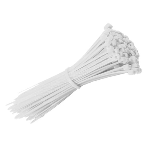 Nylon 10 mm 5 mm Cable Ties White_0