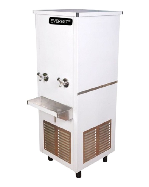 EVEREST 120 L Water Cooler 2 Faucet White_0