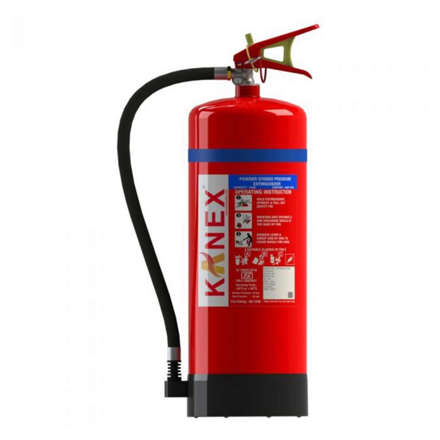 Buy KANEX 2 kg Powder Fire Extinguishers online at best rates in India ...