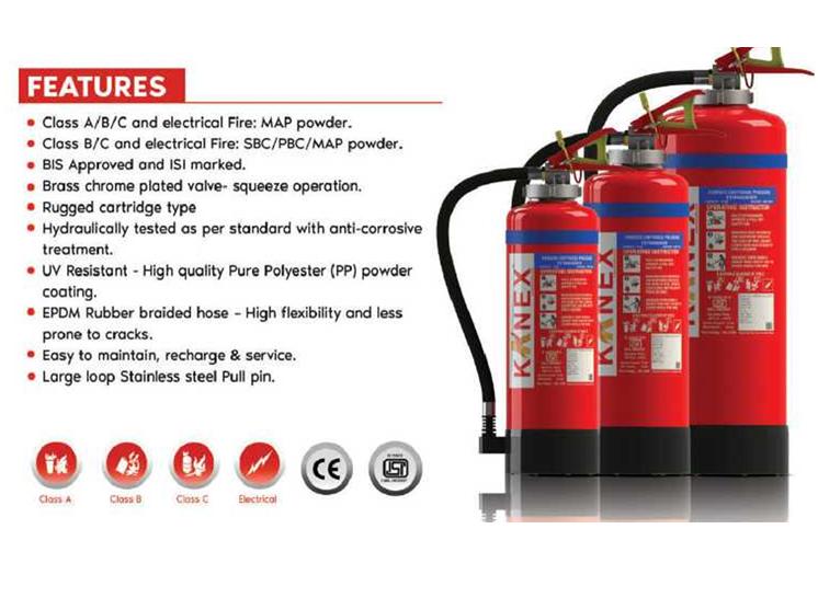 KANEX 4 kg Dry Chemical Powder Fire Extinguishers_1