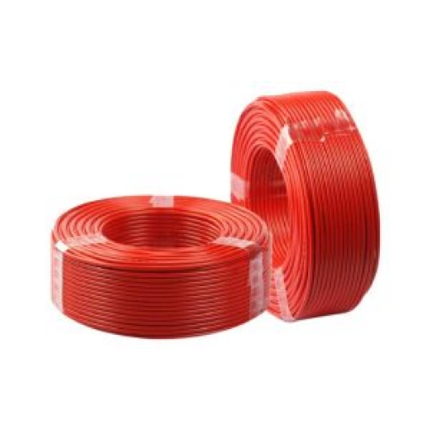 Buy 1 sqmm FR Electric Wire Red 90 m online at best rates in India | L ...