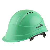 Karam Polypropylene Copolymer Mint Green Air Ventilated Safety Helmets PN541_0