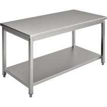Working Stainless Steel Table 4 x 2 ft Silver_0