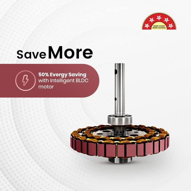 Orient Hector 500 1200 mm 3 Blades 32 W Brown Ceiling Fans_1