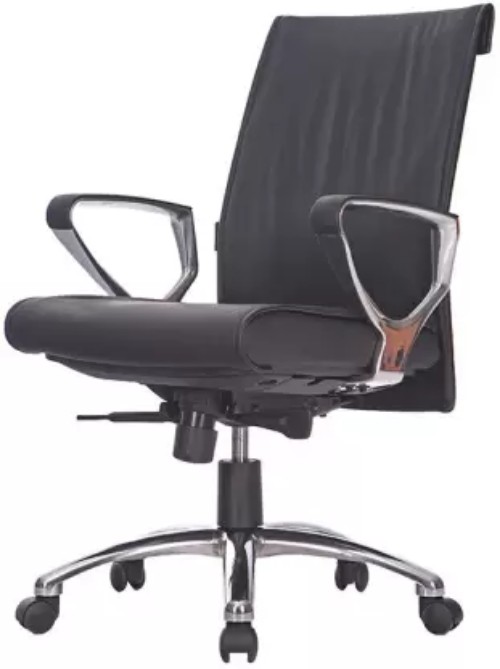 Buy Featherlite Revolving Black 1060 x 500 x 480 mm Plastic Office Chairs online at best rates
